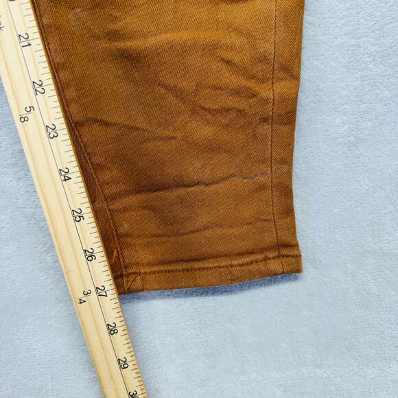 Judy Blue Pants Womens 11/30‎ Brown Woodland High Rise Slim Fit Stretch Workwear - Picture 13 of 16